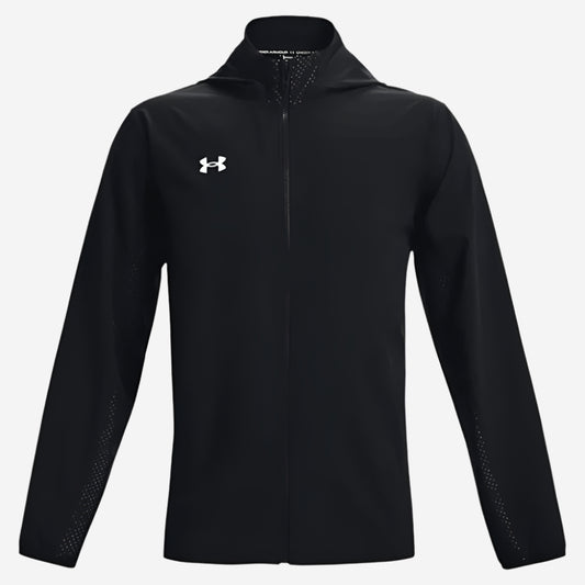 UA Men's Squad 3.0 Full Zip Jacket - Black