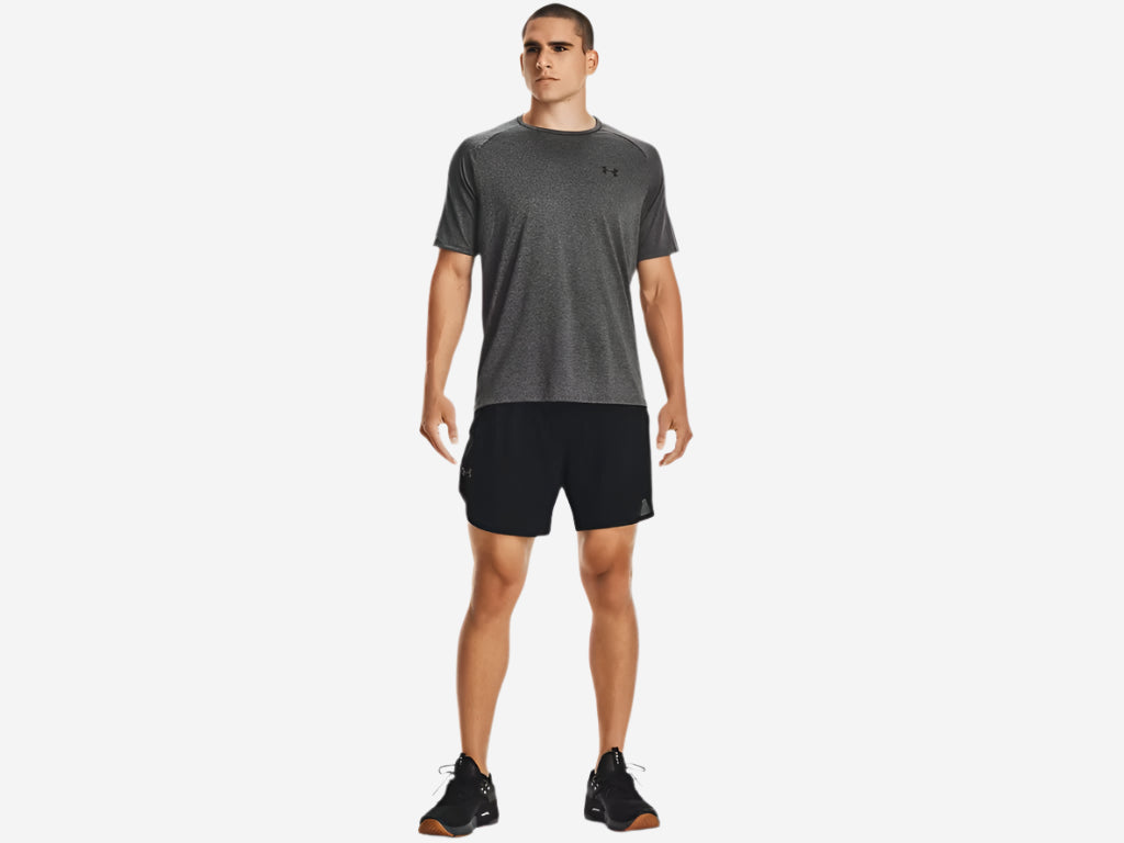 UA Men's Tech™ 2.0 Short Sleeve - Carbon Heather