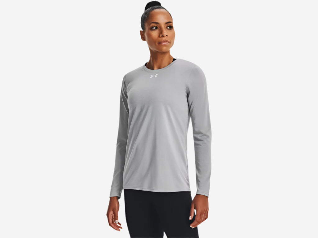 UA Women's Tech™ Team Long Sleeve - Light Heather