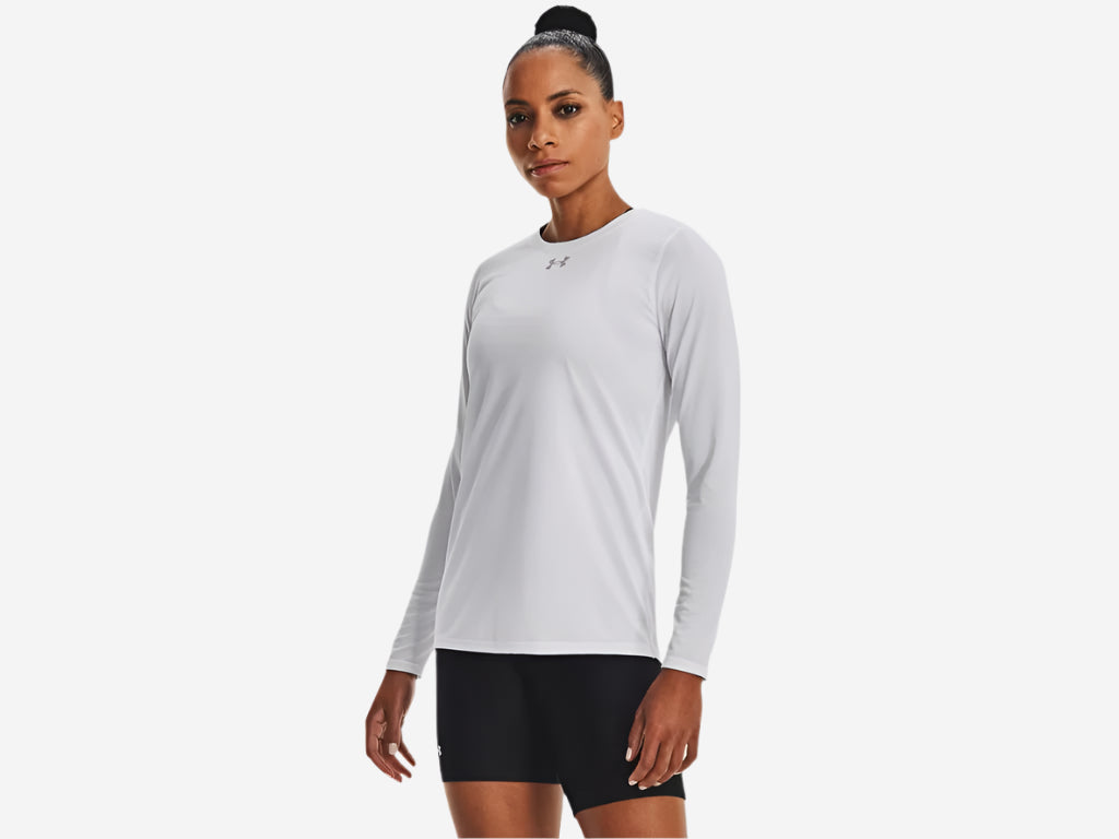 UA Women's Tech™ Team Long Sleeve - White