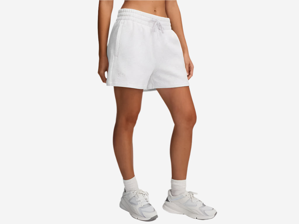 UA Women's Rival Fleece Shorts - Distant Grey