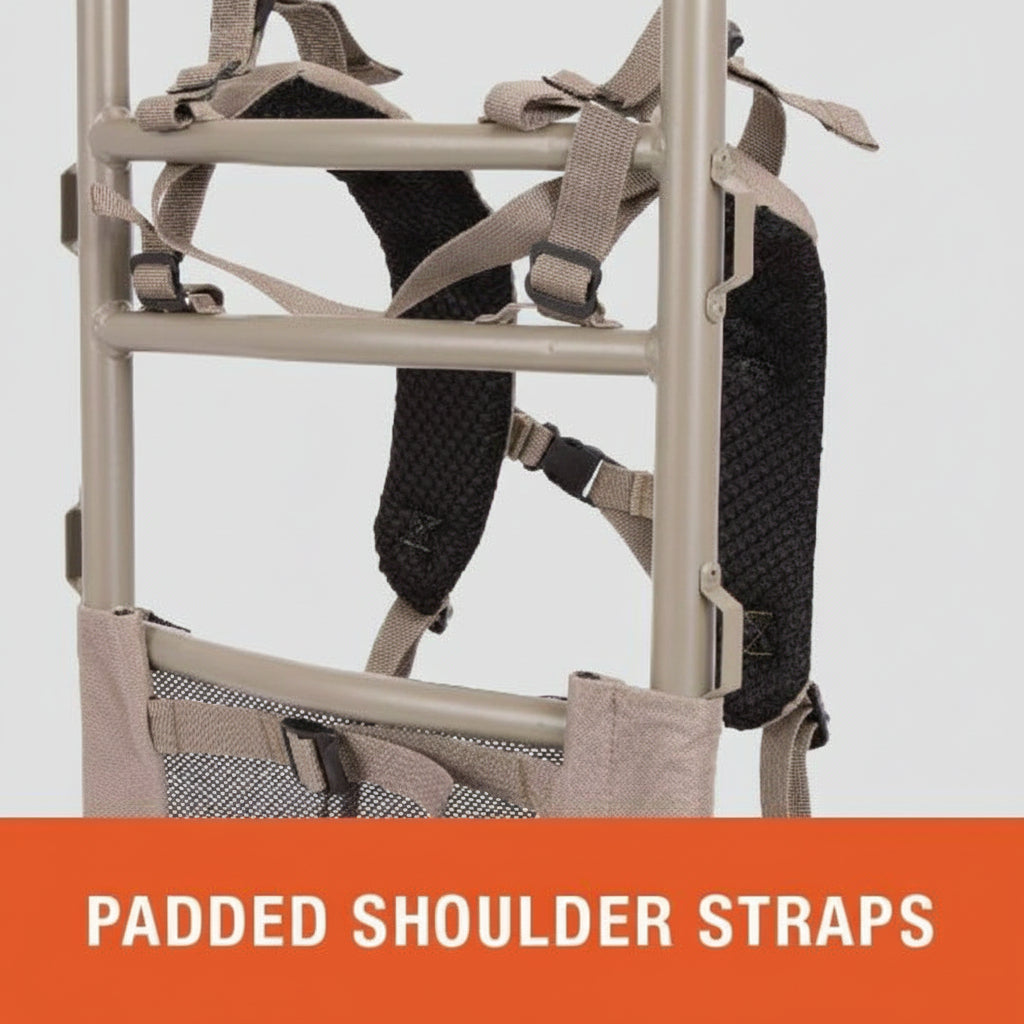 Allen Rock Canyon External Pack Frame - Aluminum, Tan