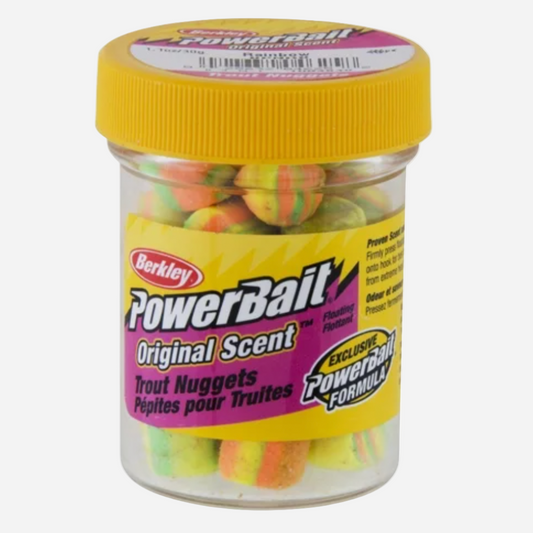 Berkley Powerbait Power Nuggets Fishing Dough Bait - Rainbow