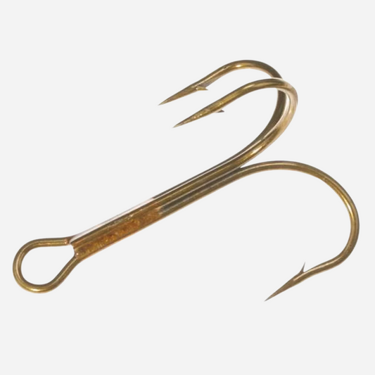 Eagle Claw Lake & Stream Treble Hook - Bronze