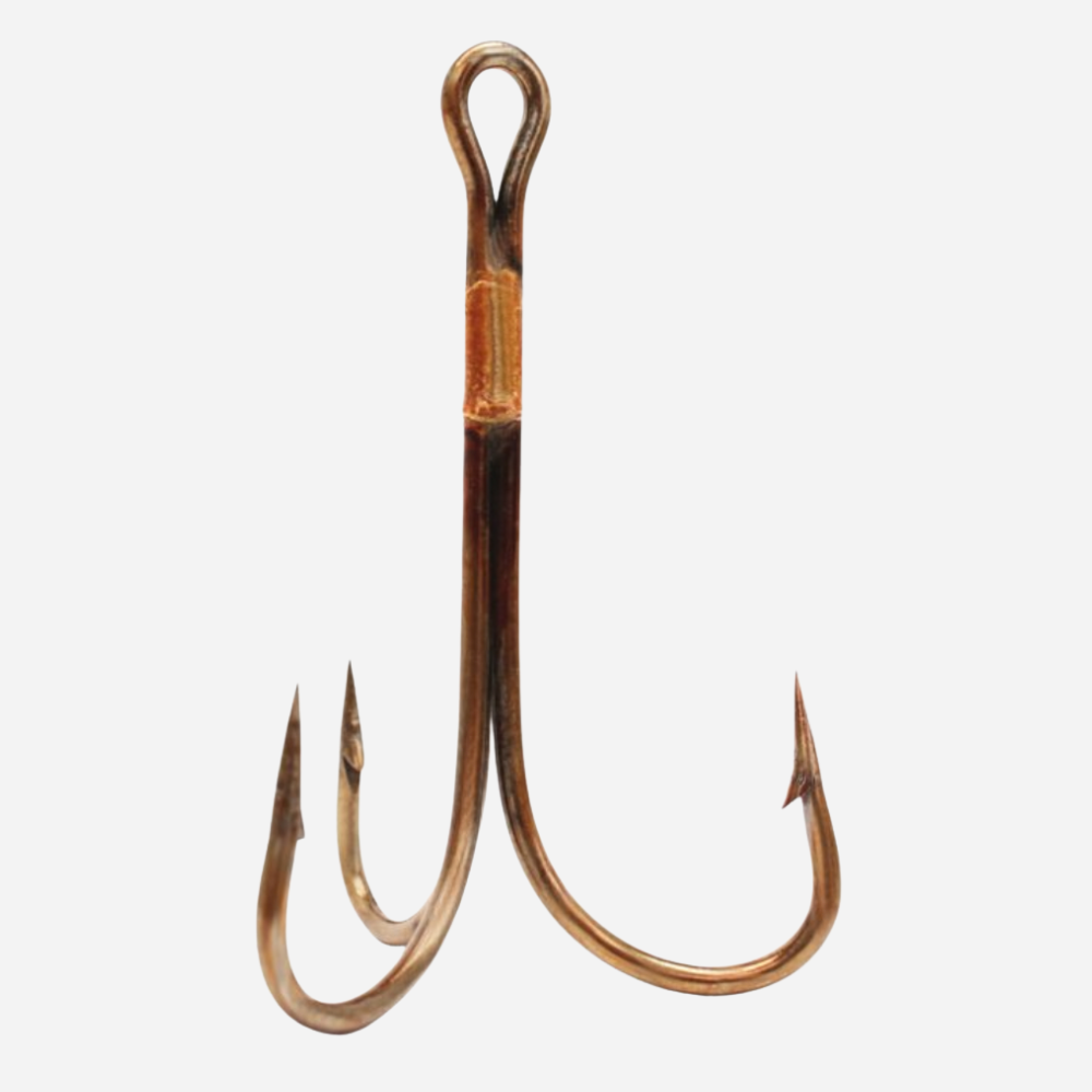 Eagle Claw Lake & Stream Treble Hook - Bronze