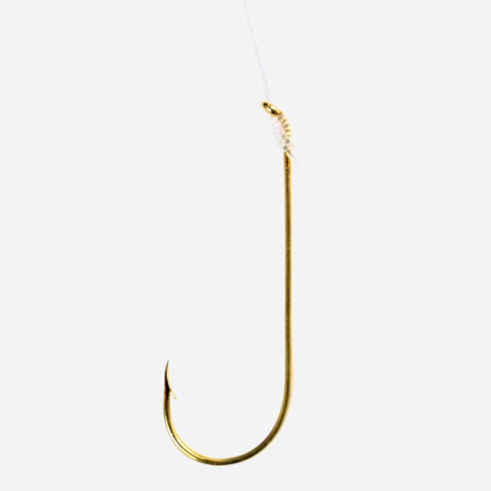eagle claw fish hook size 10 Eagle Claw 121H-10 Aberdeen Snell Fish Hook