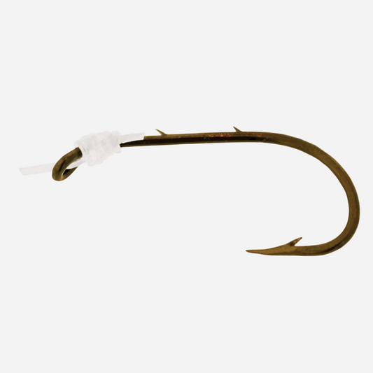 Eagle Claw Baitholder Snell Fish Hook - Bronze