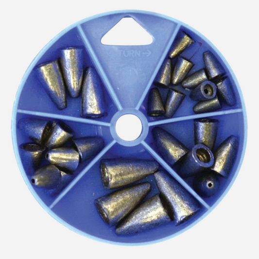 Eagle Claw Worm Weight Sinker Assortment