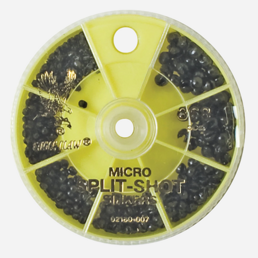 Eagle Claw Micro Split-Shot Sinkers Dial Pack
