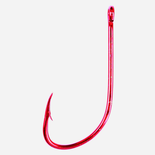 Eagle Claw Red Snelled Baitholder Hook Assortment - 24 Pack