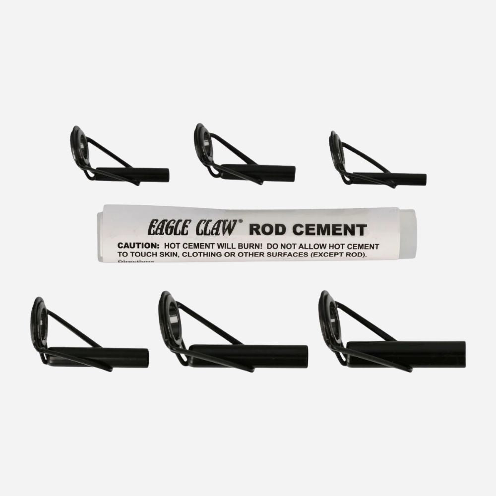Eagle Claw Heavy Duty & Standard Rod Tip Repair Kit - 7 Piece