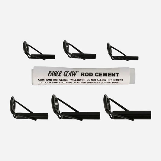 Eagle Claw Heavy Duty & Standard Rod Tip Repair Kit - 7 Piece
