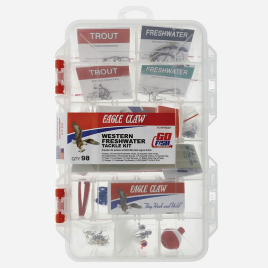 Eagle Claw Western Fresh Water Tackle Kit