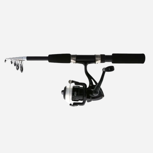 Eagle Claw Pack-It Black Telescopic Combo Spinning