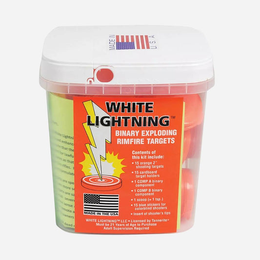 Tannerite White Lightning Rimfire Target Kit 15-Pack