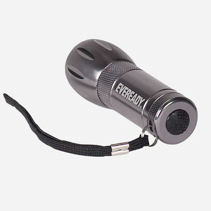 Eveready flashlight on a white background