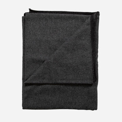 Stansport Wool Blend Camp Blanket 80" x 60" - Gray