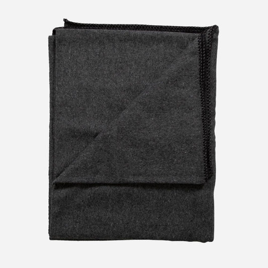 Stansport Wool Blend Camp Blanket 80" x 60" - Gray