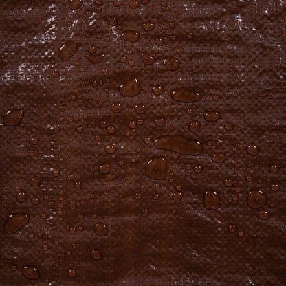 Brown textured surface with water droplets
