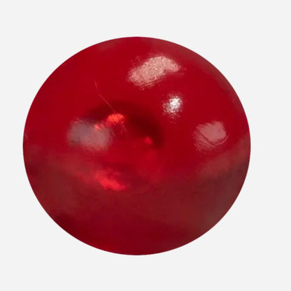 Red ball on a white background