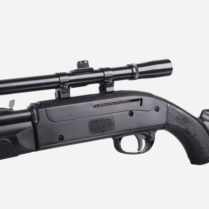 Crosman Legacy 1000 .177 Cal Pump Air Rifle w/4x15 Scope - Black