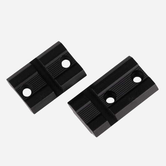 Weaver Top Mount Base Pairs #48468 Matte Winchester Model 70