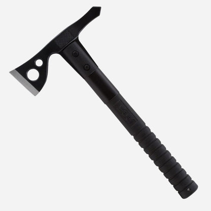 Black tomahawk axe on a white background