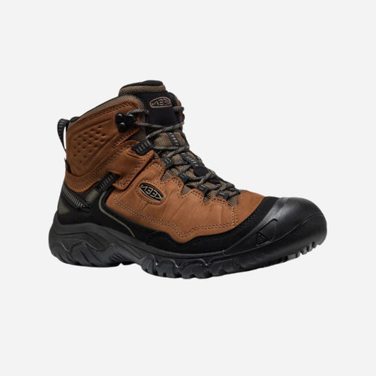 Keen Targhee IV Men's Waterproof Hiking Boots - Bison Black