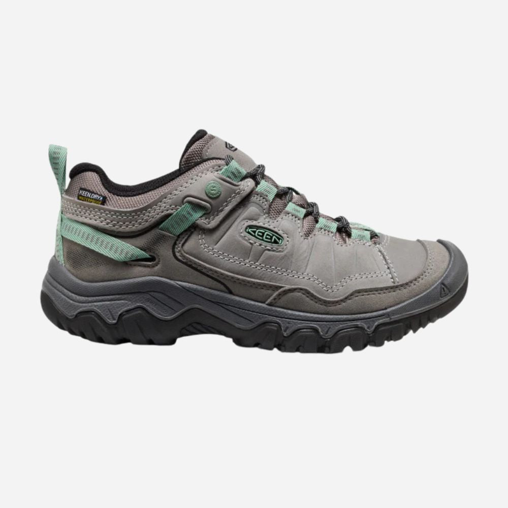 Keen Targhee IV Women's Waterproof Hiking Shoes - Alloy Granite Green