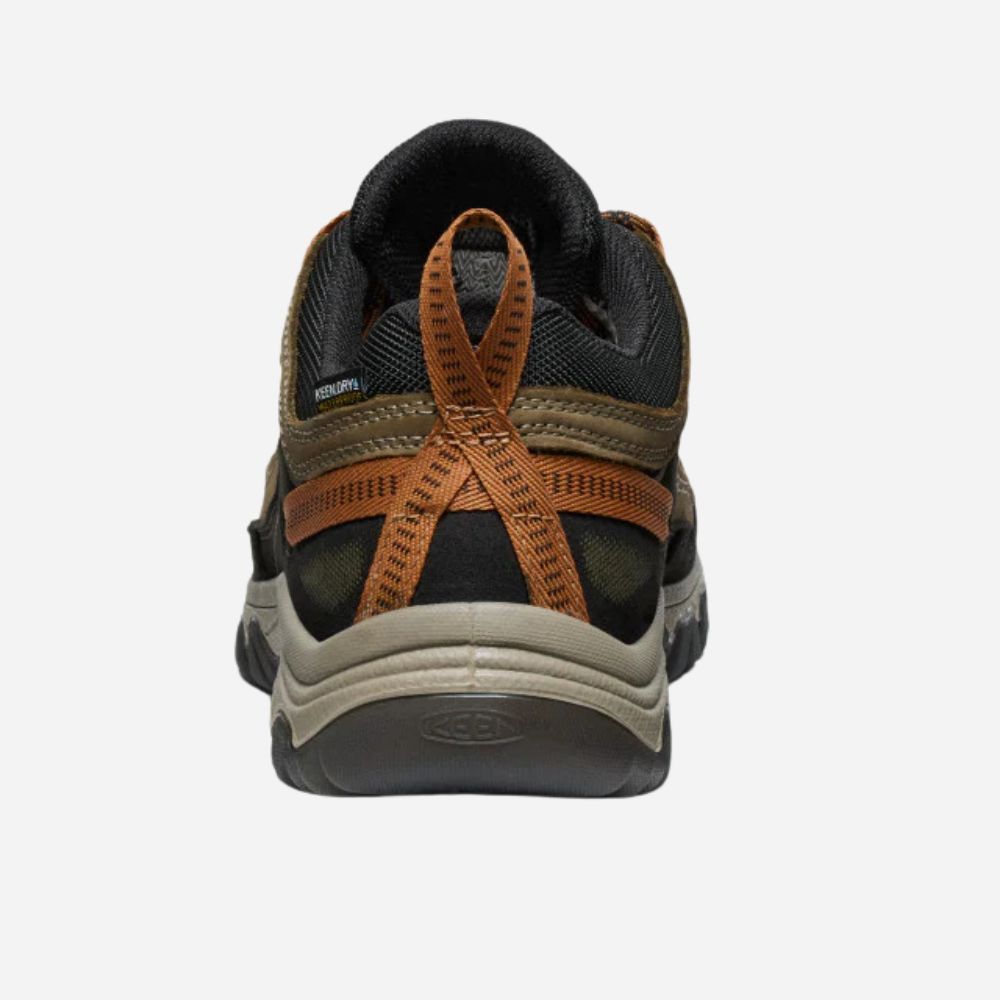 Keen Targhee IV Men's Waterproof Hiking Shoes - Sea Turtle Roasted Pecan