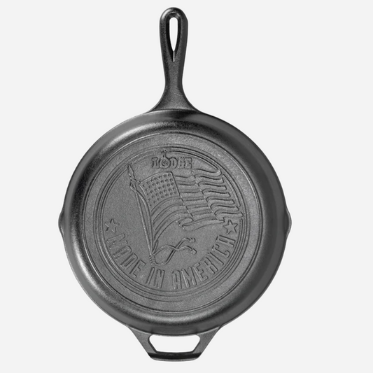 Lodge Cast Iron 10.25" Seasoned American Flag Skillet