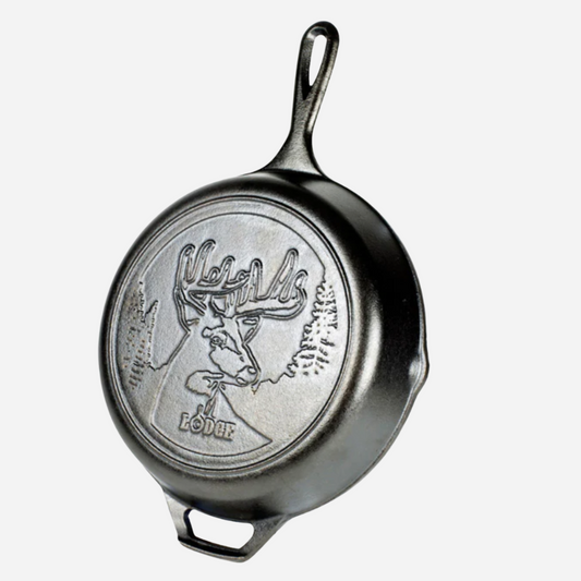 Lodge Cast Iron 10.25" Deer Skillet