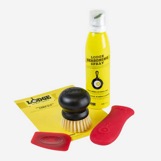 Lodge Cast Iron Seasoned Cast Iron Care Kit