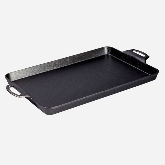 Lodge Cast Iron 15.5 x 10.5 Inch Seasoned Cast Iron Baking Pan