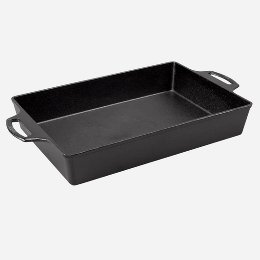 Lodge Cast Iron 9 x 13 Inch Seasoned Casserole Pan