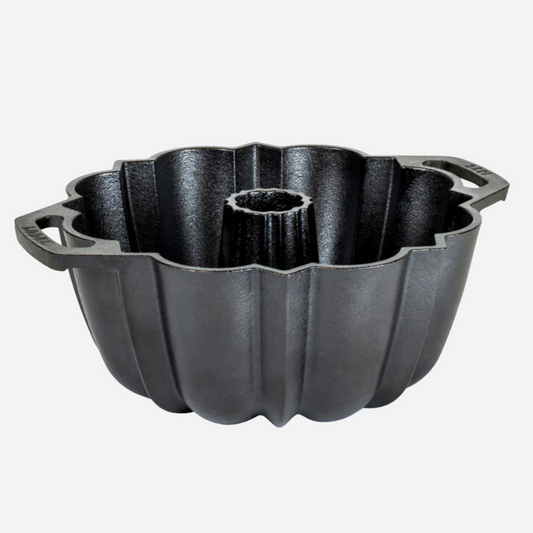 Lodge Cast Iron Seasoned Cast Iron Fluted Cake Pan