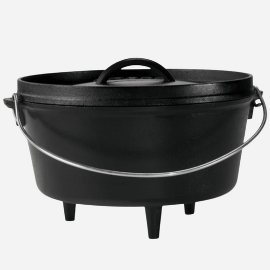 Lodge Cast Iron Deep Camp Dutch Oven