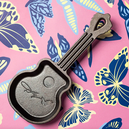 Lodge Cast Iron Dolly Parton Rockstar Guitar Mini Skillet