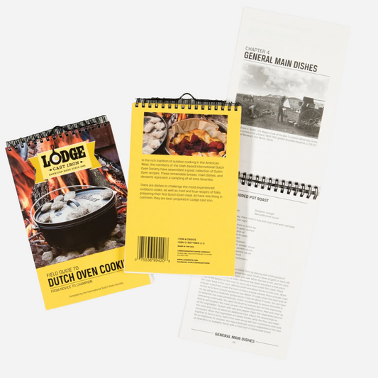 Lodge Cast Iron Field Guide to Dutch Oven Cooking Cookbook