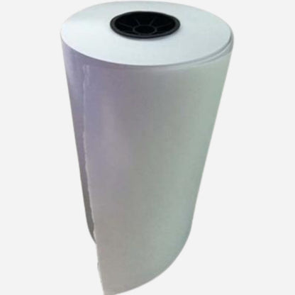 Roll of paper on a white background