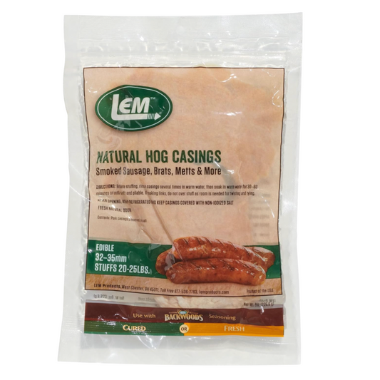 Lem Products 8oz Bagged Hog Sausage Casings
