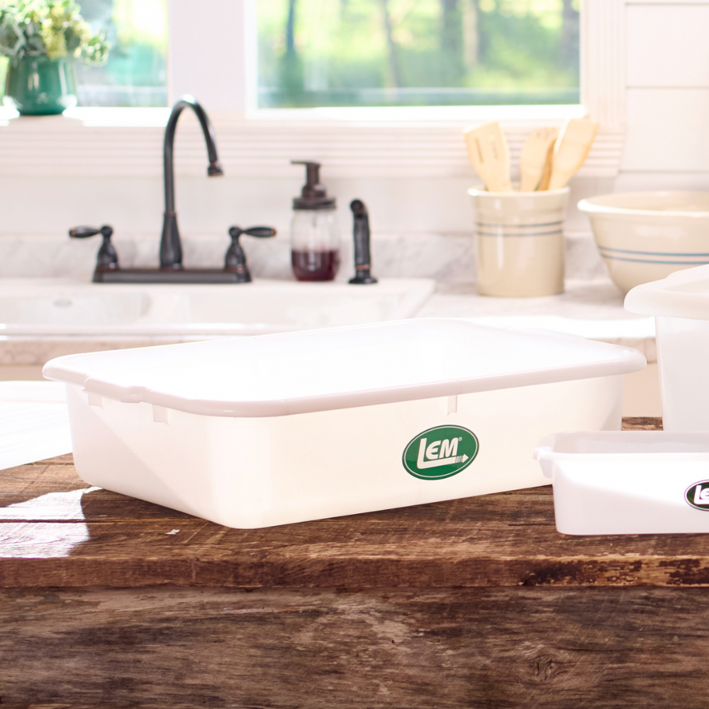 LEM Product Economy Meat Lug 50 lb Processing Tub