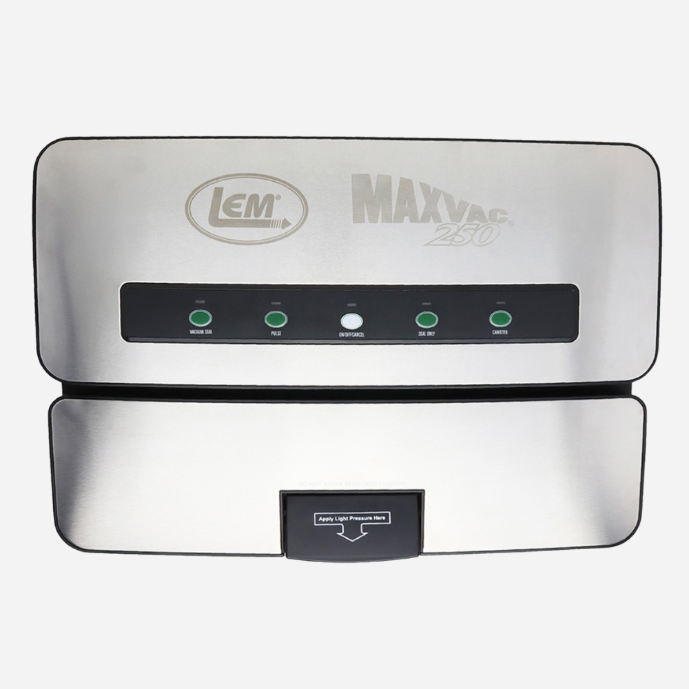 LEM MaxVac vacuum sealer on a white background