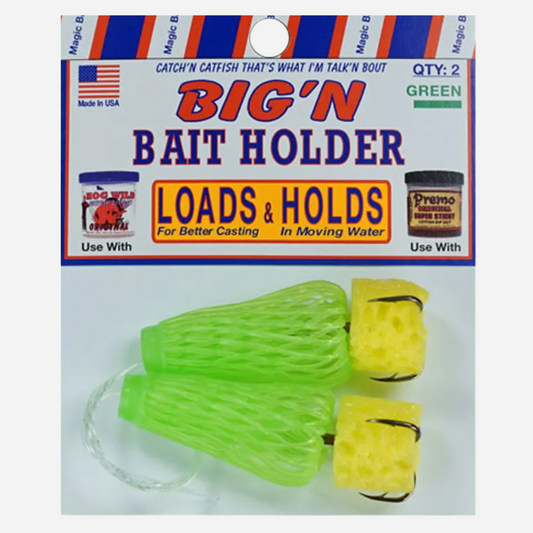 Magic Bait Green Big’n Bait Holders - Green