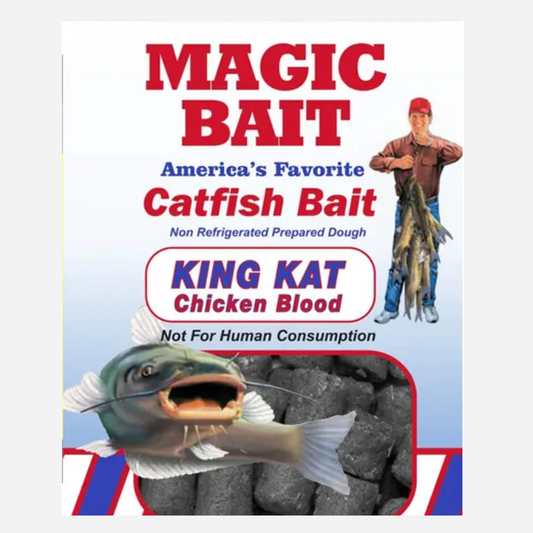 Magic Bait’s King Kat Chicken Blood Catfish Bait