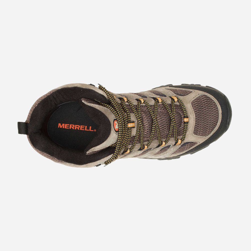 Merrell hiking boot on a white background