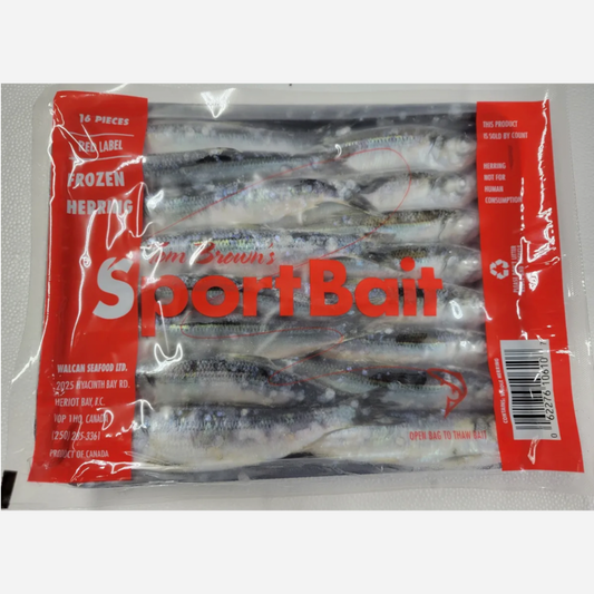 Pryor Creek 12pcs Frozen Herring Red Label Bait