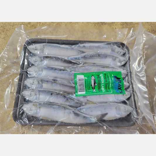 Pryor Creek 12pcs Frozen Herring Green Label Bait