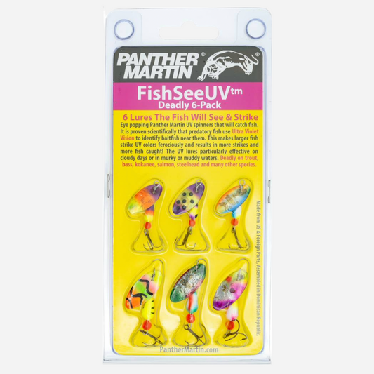 Panther Martin Ultraviolet Lure Kit - 6 Pack