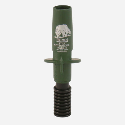 Green and black hunting call with Primos logo on a white background